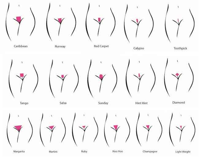formas de depilacion para el pubis depilacion decorativa