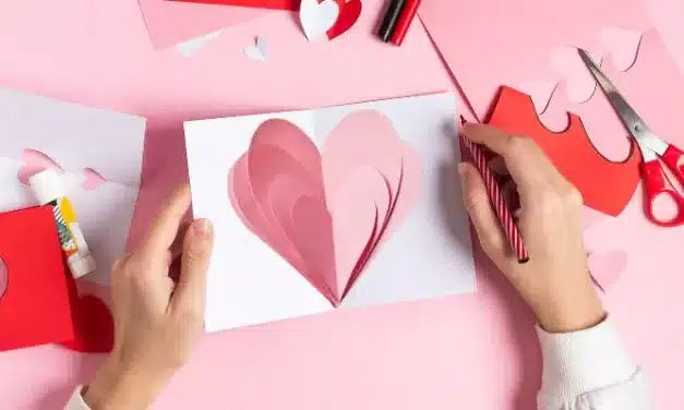 Una tarjeta para San Valentín